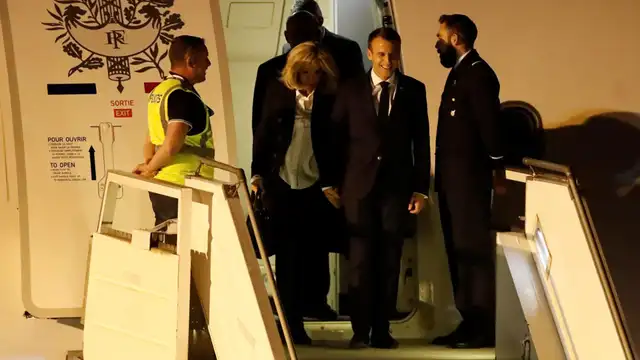 La incómoda reacción del presidente Macron a su llegada a Argentina: nadie lo recibió [VIDEO]