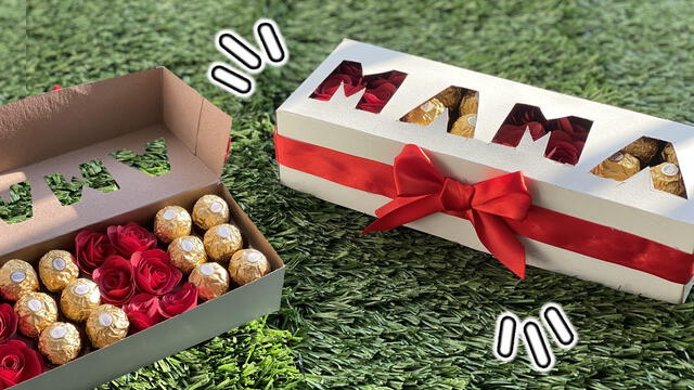 Los chocolates por el día de la madre son de los regalos más populares y económicos.