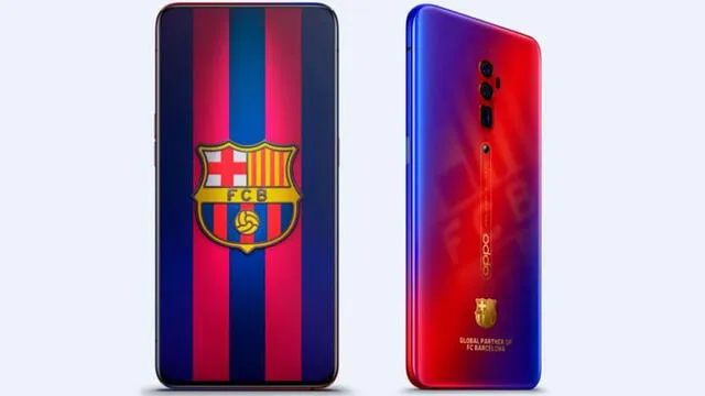 Rival de Xiaomi y Huawei lanza versión especial de su smartphone para fans del Barcelona