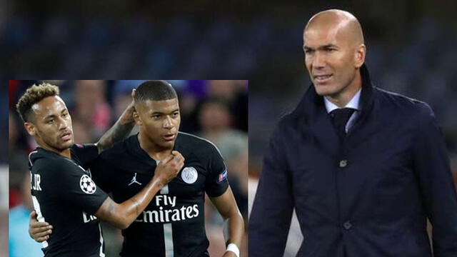 Zidane convencería a Mbappé y Neymar para reforzar al Real Madrid [VIDEO]