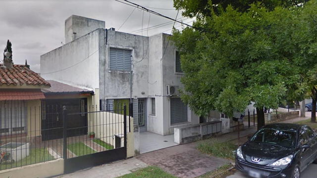 Esta es la vivienda de Vélez Sarsfield en Córdoba (Argentina), en donde Nahuel asesinó a su hermana mayor, Norma.