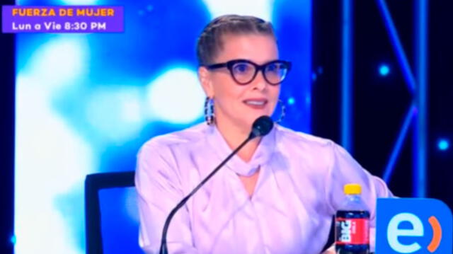 Johanna San Miguel confunde a participante de “Yo Soy” con Stefano Salvini