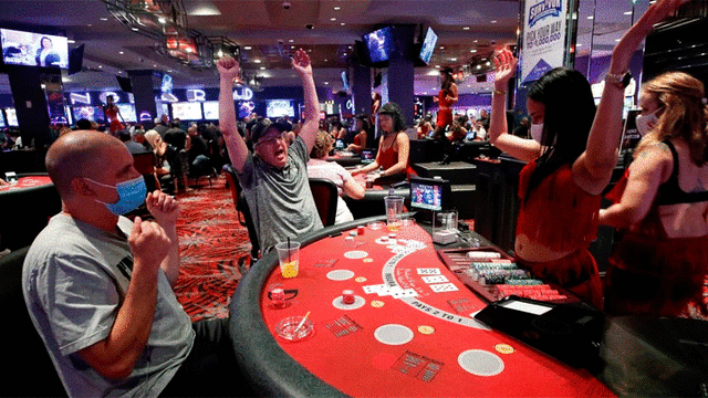 EE.UU.: Casinos de Las Vegas reabren sus puertas tras meses de cierre por el coronavirus