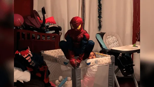 Facebook: niño conmueve a miles al vestirse de Spiderman para cuidar a su  pequeña hermana | Fb | Face | Marvel | El Hombre Araña | Janile Veramendi |  Tendencias | La República