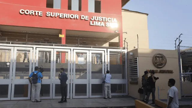 Villa María del Triunfo: Sujeto lanza disparos al interior de la Corte Superior de Justicia de Lima Sur 