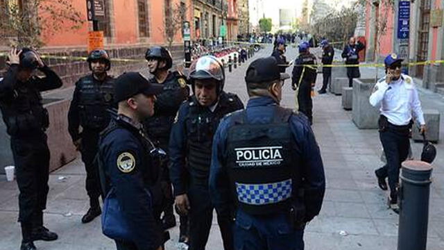 Una balacera entre las calles Licenciado Verdad y Moneda en el Centro Histórico de la Ciudad de México