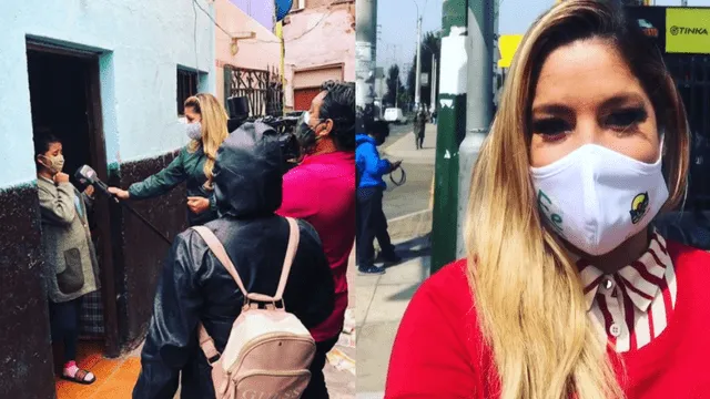 Sofía Franco lleva ayuda a gente que no recibió bono del gobierno y señala que se deben conocer los casos de cerca. FOTO: Instagram.