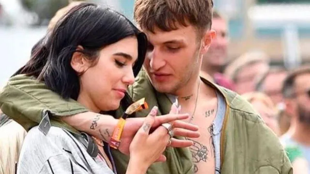 Anwar Hadid y Dua Lipa