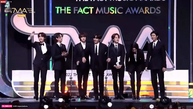 BTS, TMA, The Fact Music Awards 2022