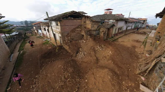 Terremoto de 7,5 grados destruyó varias viviendas en la Jalca en la región Chachapoyas