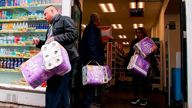 Los ladrones han cambiado sus preferencias y ahora roban productos de primera necesidad ante el brote del coronavirus. (Captura: Daily Mail)