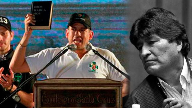 Luis Fernando Camacho, el político religioso que aspira a la presidencia de Bolivia. Foto: Composición