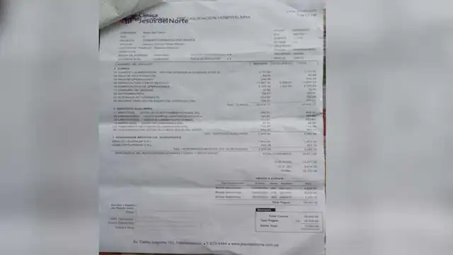 Cobros excesivos. Créditos: Richard Gomero.