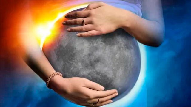 Eclipses lunar en embarazadas. Foto: difusión.