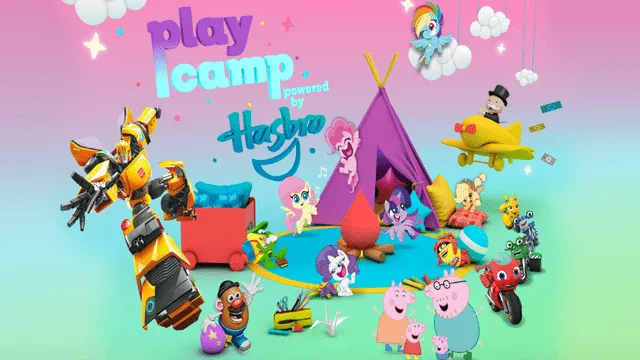 Peppa Pig, My Little Pony, Transformers serán parte de un campamento virtual de Hasbro. Foto: Difusión.