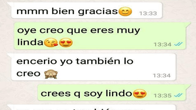 WhatsApp: Joven piropea a una chica y ella lo 'trolea' épicamente [FOTOS]