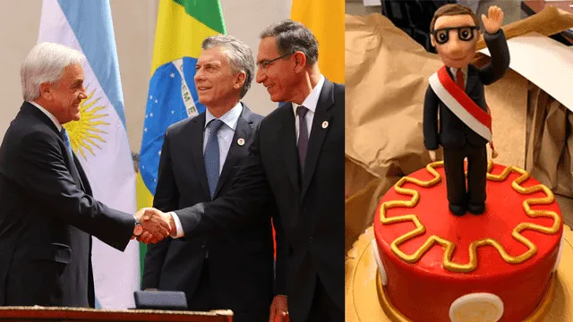 Martín Vizcarra participó en el encuentro de mandatarios en Chile.