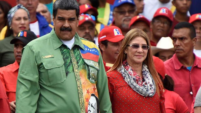 Hijos de la esposa de Nicolás Maduro fueron sancionados por el Departamento del Tesoro de Estados Unidos. Foto: Boloomberg.