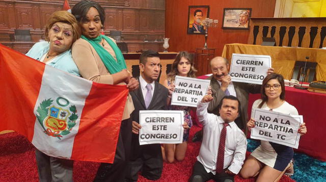 Amenazan a Carlos Álvarez por burlarse de congresistas en parodia