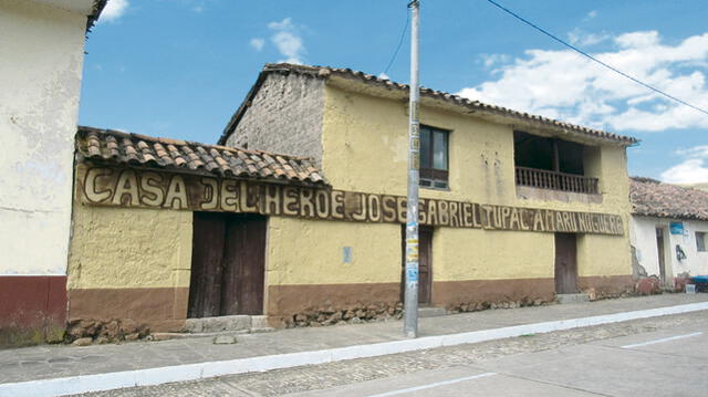 Recuperación. Casa de José Gabriel Condorcanqui.