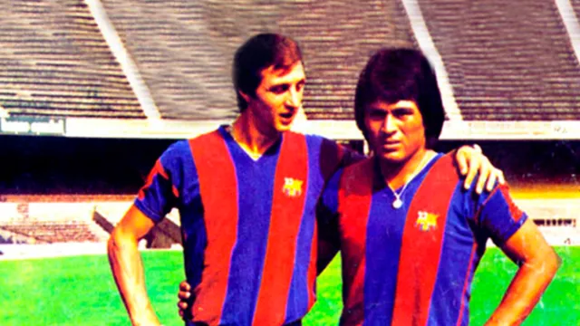 Barcelona utilizará histórica camiseta que se puso Hugo Sotil [FOTOS]
