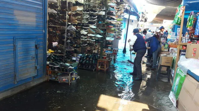 Moquegua: Aniego perjudicó a comerciantes [VIDEO]