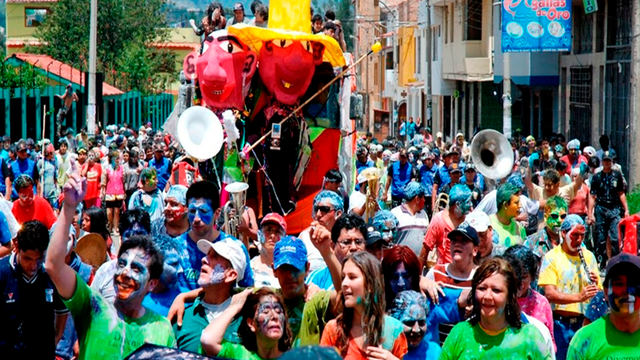 Carnaval de Cajamarca se realizará del 22 al 26 de febrero.