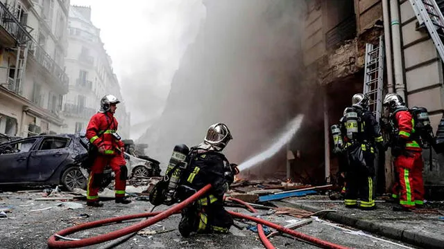 Dos bomberos muertos y más de 30 heridos por explosión en París [VIDEO]