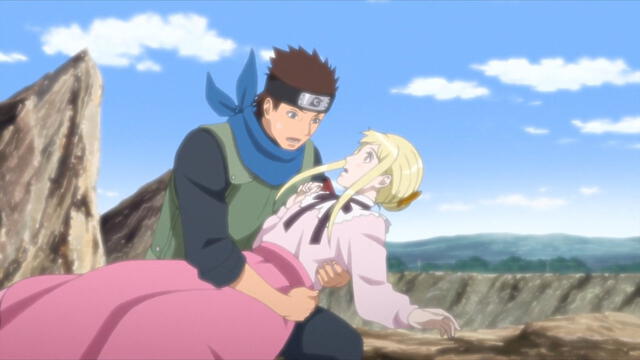 Boruto Naruto Next Generations 116: Hanabi espía a Konohamaru por romance con Lemon