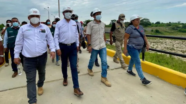 Ministro de Agricultura, Óscar Zea inauguró y recorrió obras en bocatoma La Palma