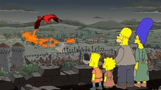 Game of Thrones: Los Simpson predijeron el ataque de Daenerys con Drogon [VIDEO]