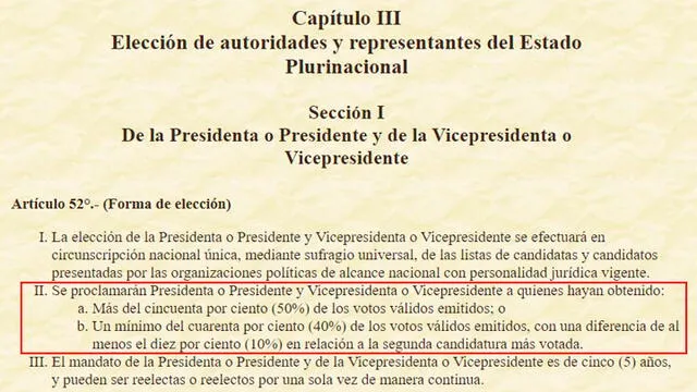 Ley del Régimen electoral tiene como fecha el 30 de junio del 2010