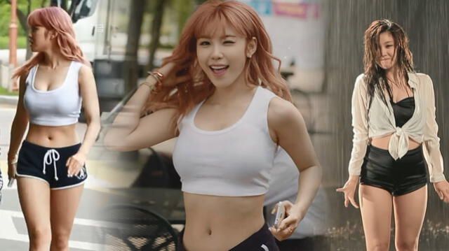 SECRET: Hyoseong pasó por muchos aumentos y pérdidas de peso.