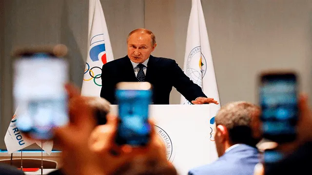 El mandatario ruso durante un discurso este miércoles en Sochi