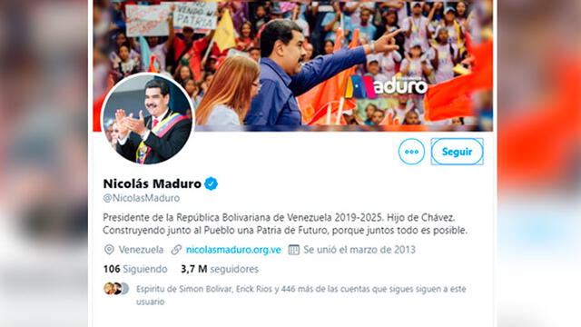 Nicolás Maduro genera polémica en su discurso y en publicaciones en sus redes sociales. Foto: Captura Twitter.