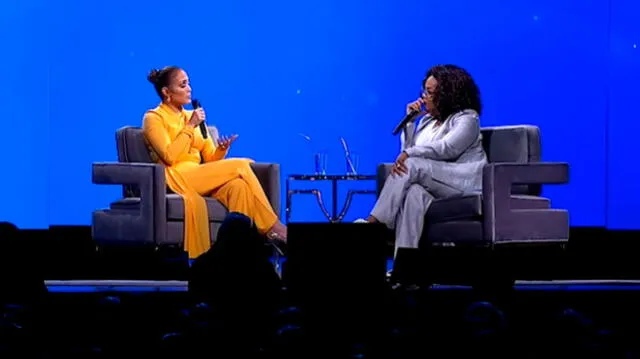 Jennifer Lopez se confesó con la presentadora Oprah Winfrey. Foto: Entertainment Tonight