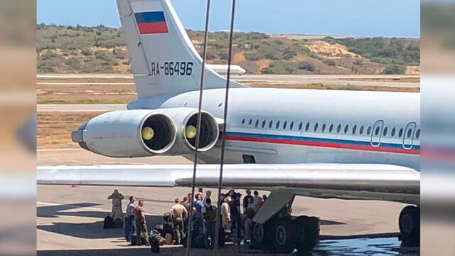 Hace pocos días una delegación de militares rusos llegó a Caracas. Foto referencial: Twitter