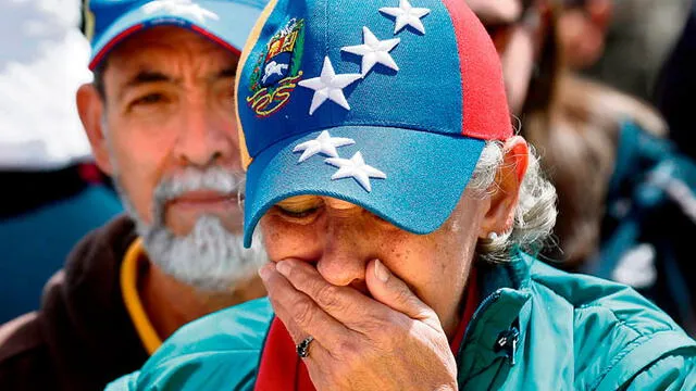 Crisis en Venezuela. Foto: EFE.