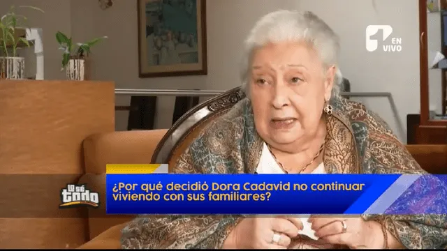 Los últimos años de Dora Cadavid