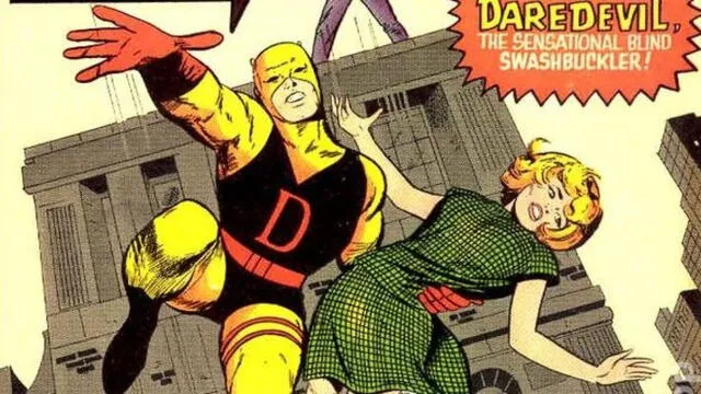 Daredevil con su traje amarillo para Marvel Comics. Foto: Marvel Comics
