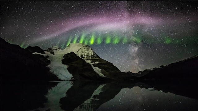 Aurora boreal captada por la ESA. Foto: Robert Downie Photography