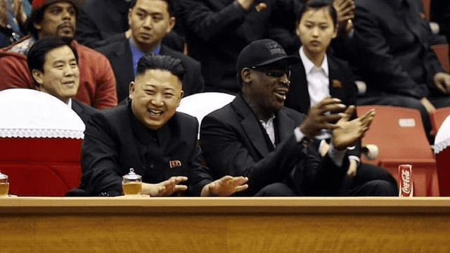 Dennis Rodman y Kim Jong-un
