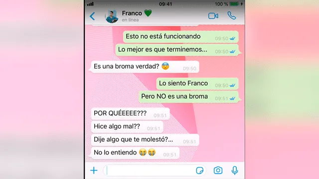 WhatsApp: novia toma tajante decisión para finiquitar con relación a distancia, sin imaginar lo que ocurriría [VIDEO]