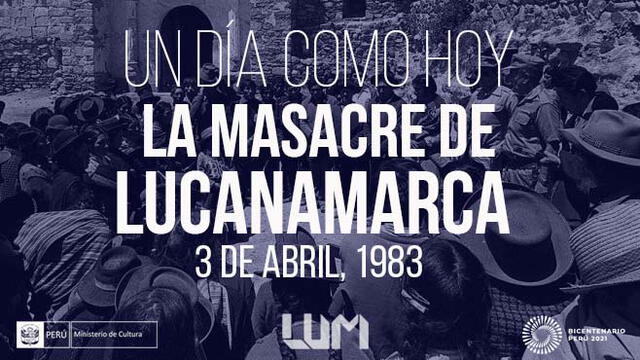 Masacre de Lucamarca. Foto: LUM