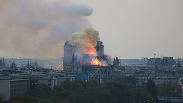 Posibles causas del siniestro incendio que consumió la catedral de Notre Dame [FOTOS y VIDEOS]