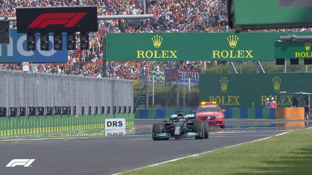 Hamilton decide no cambiar neumáticos. Foto: Fórmula 1