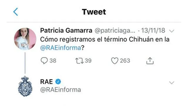 Twitter: RAE revela qué debe pasar para que incluyan la palabra 'estoy chihuán' en sus diccionarios [FOTOS]
