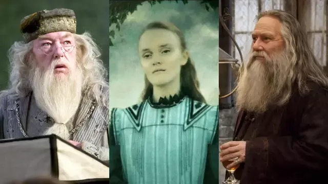 Albus, Ariana y Aberforth Dumbledore. Foto: Warner Bros. Pictures