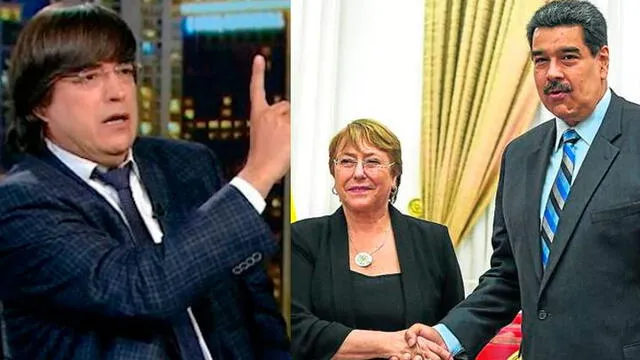 Jaime Bayly dijo que Bachelet fue la "tonta útil" de Nicolás Maduro y más críticas. Foto: difusión