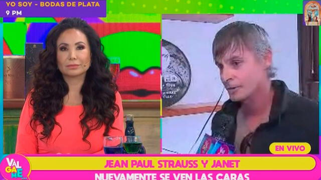 Janet Barboza enfrenta en vivo a Jean Paul Strauss: “fuiste injusto y malcriado conmigo” [VIDEO]